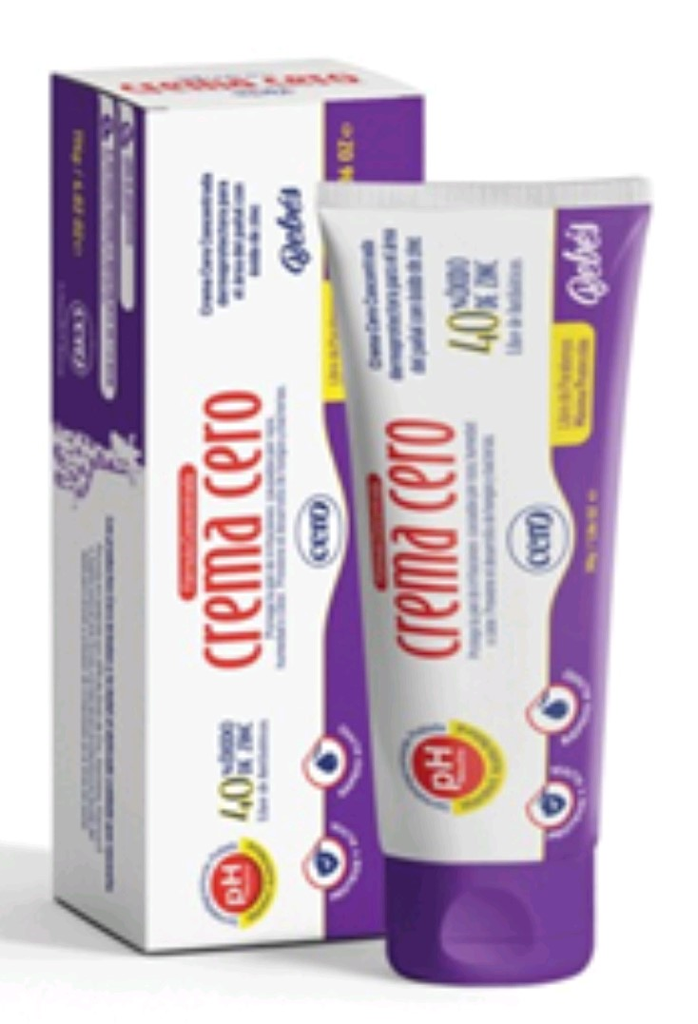 CREMA CERO 114GR 40% OXIDO ZING