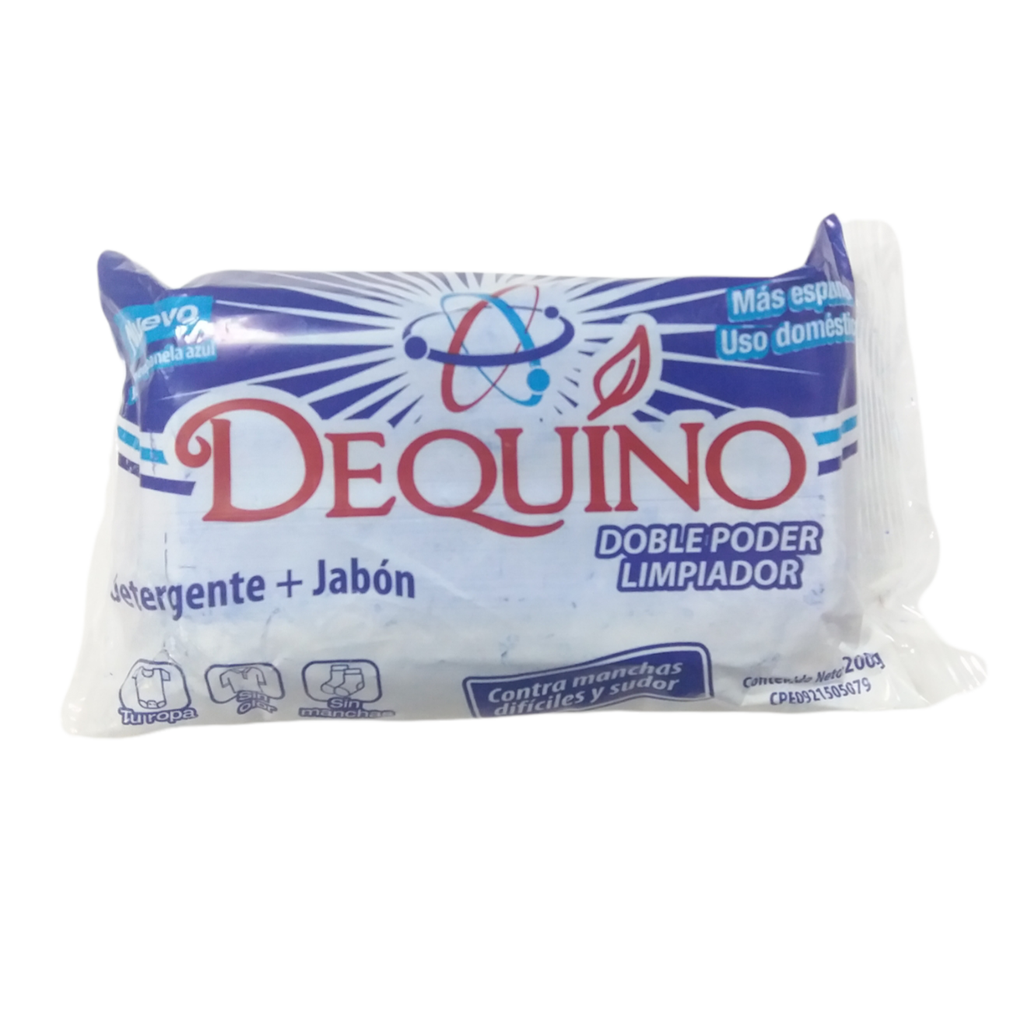 JABON DEQUINO 200GR DOBLE PODER