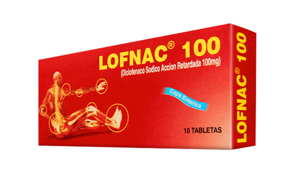 LOFNAC 100MG X 10TABL DICLOFENAC SOD BLISS GVS