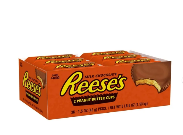 CHOCOLATE REESES X36UND MANTEQUILLA DE MANI