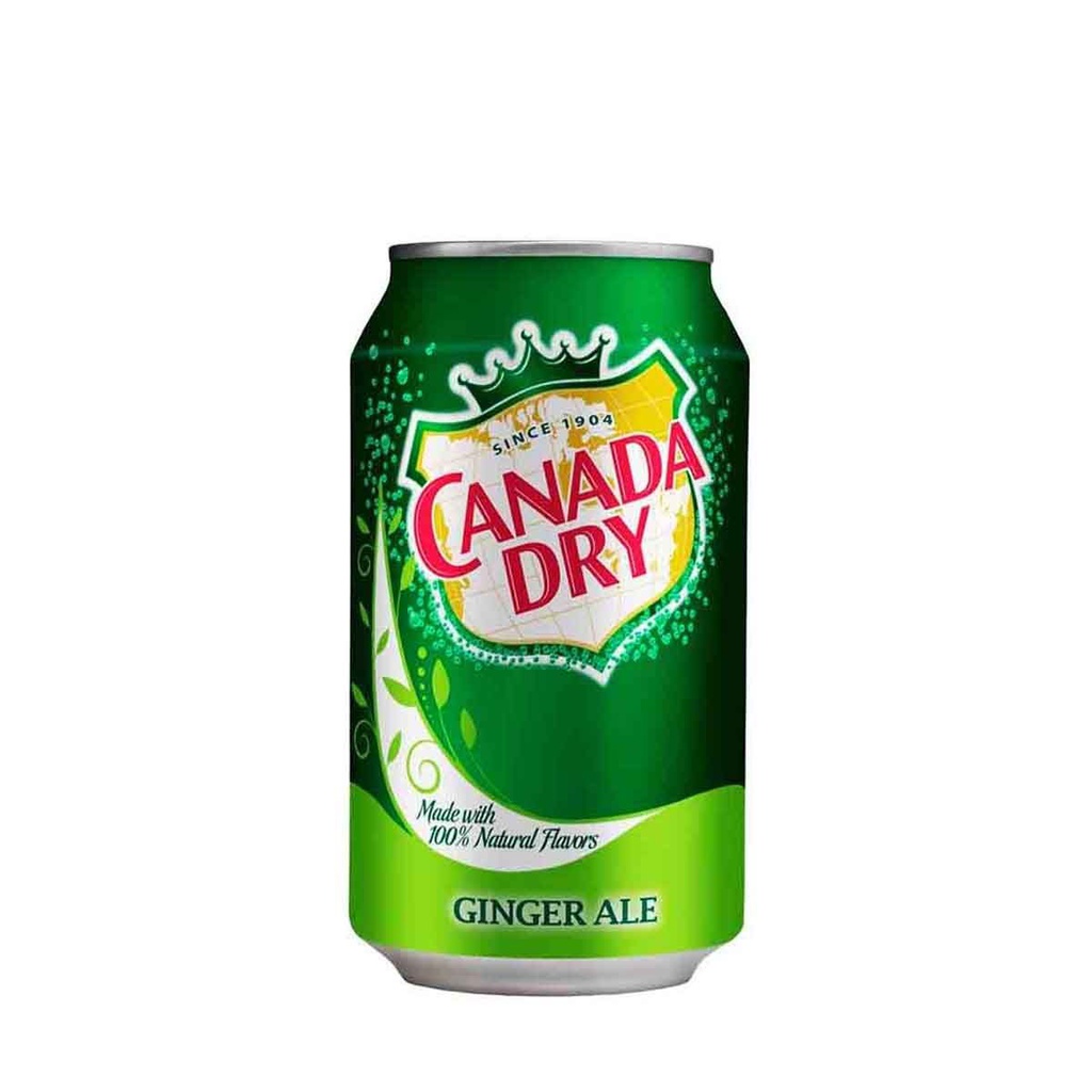 BEBIDA CANADA DRY 355ML GINGER ALE