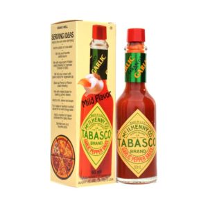 SALSA TABASCO 150ML PICANTE GARLIC SAUCE MILD FLAVOR