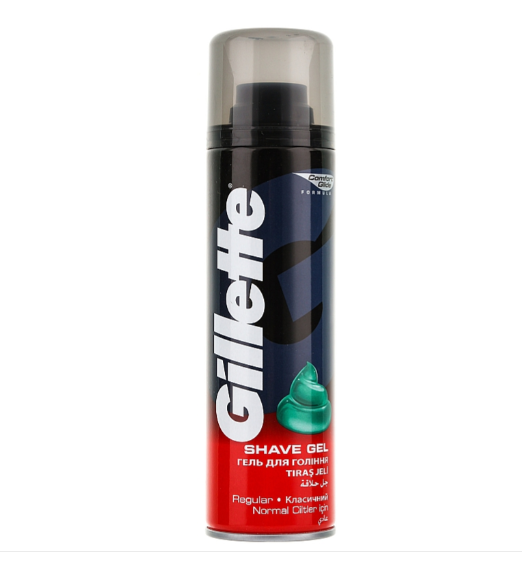 ESPUMA AFEITAR GILLETE 200ML GEL REGULAR