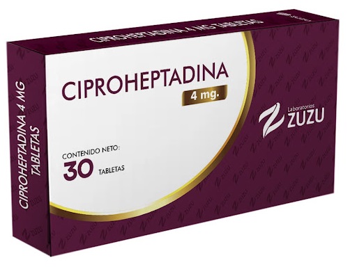 CIPROHEPTADINA 4MG X30TAB ZUZU