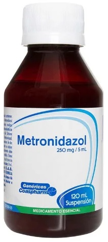 METRONIDAZOL 250MG/5ML 120ML COASPHARMA