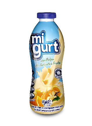 YOGURT MIGURT 250GR NARANJA VAINILLA