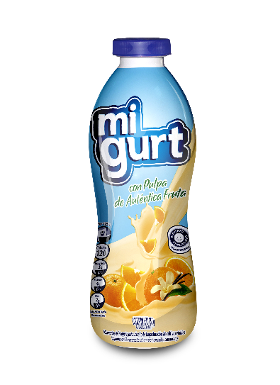 YOGURT MIGURT 750GR NARANJA VAINILLA