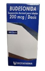 BUDESONIDA 200MCG SUSP AERO DROTAFARMA