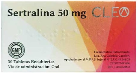 SERTRALINA 50MG X30TAB CLEO