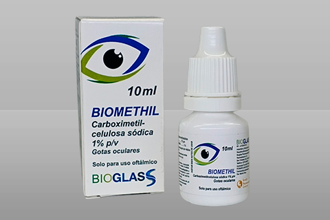 BIOMETHIL 1% X 10ML CARBOXIMETILCELULOSA G OCUL BIOGLASS