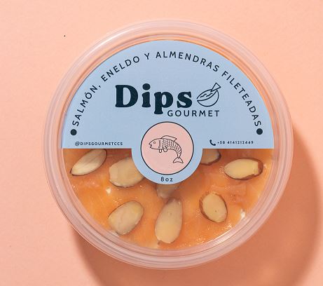 DIPS GOURMET SALMON ENELDO Y ALMENDRA