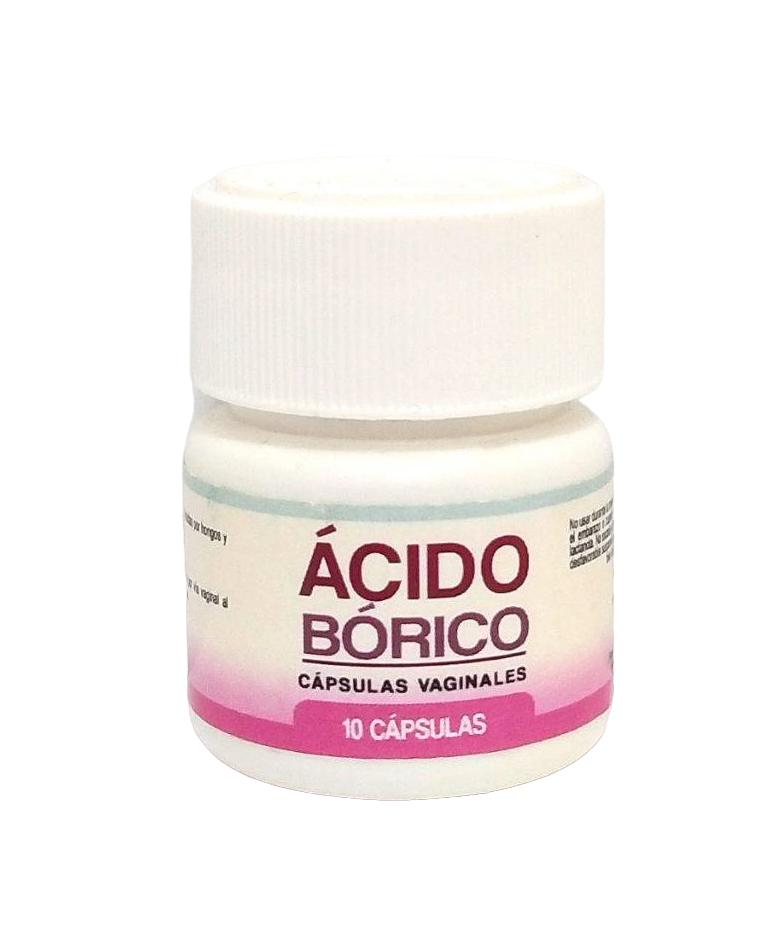 ACIDO BORICO 600MG X 10CAPS VAG BIOFARCO