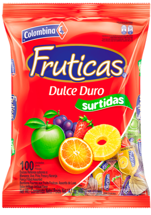CARAMELOS FRUTICAS 400GR SURTIDOS