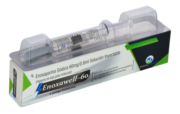 ENOXAWELL 60 60MG/0.6ML X 1JER ENOXAPA INY HUMAN BIOS