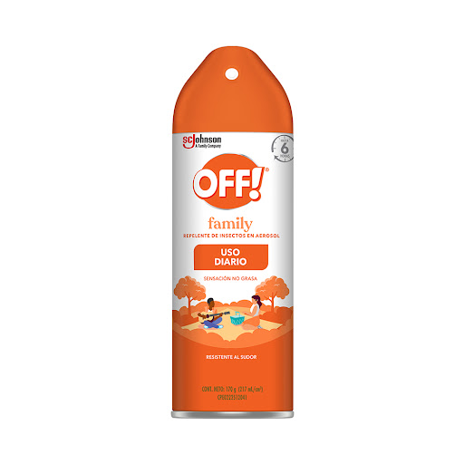 REPELENTE OFF 170GR FAMILY AEROSOL