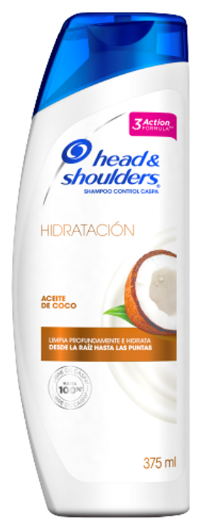 CHAMPU HEAD &amp; SHOULDERS 375ML ACEITE DE COCO