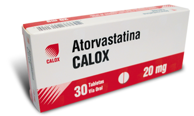 ATORVASTATINA 20MG X 30TAB CALOX