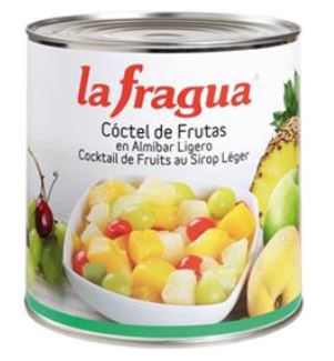 COCTEL DE FRUTAS LA FRAGUA 840GR EN ALMIBAR