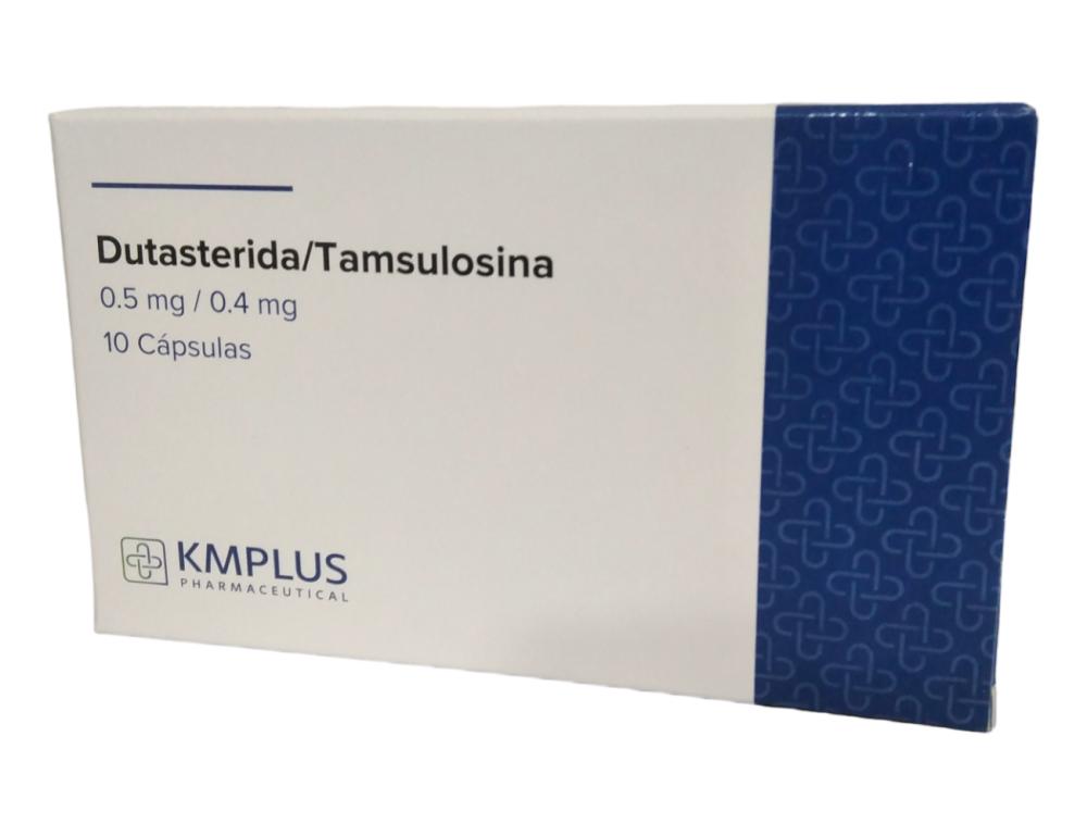 DUTASTERIDA TAMSULOSINA 0,5MG 0,4MG X 10CAPS KMPLUS