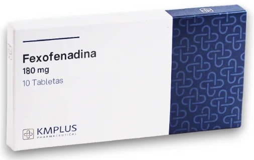 FEXOFENADINA 180MG X 10TABL KMPLUS