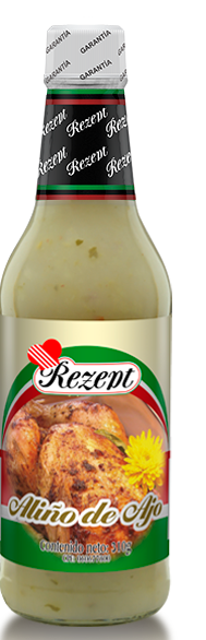 SALSA REZEPT 310ML ALIÑO DE AJO
