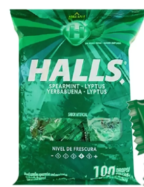 CARAMELOS HALLS YERBABUENA BOLSA