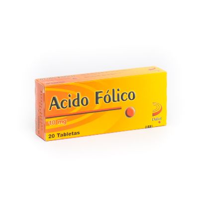 ACIDO FOLICO 10MG X 20TABL MEYER