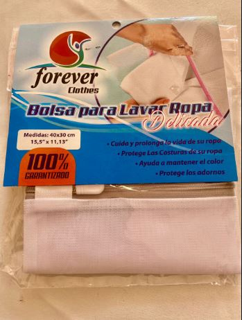 BOLSA DE LAVADO FOREVER 40CM ROPA DELICADA