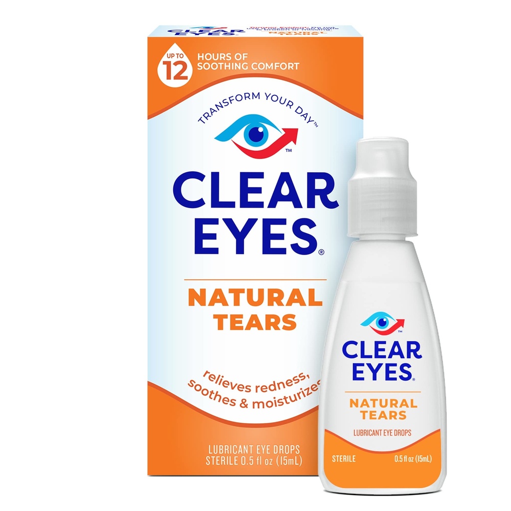 CLEAR EYES X 15ML LAFRIMAS ARTIFICIALES HEALTTHCARE