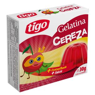 GELATINA TIGO 30GR CEREZA