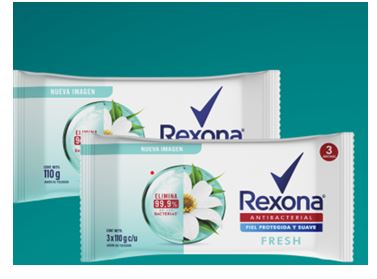 JABON REXONA 110GR FRESH