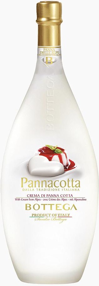 LICOR BOTTEGA 500ML PANNACOTTA