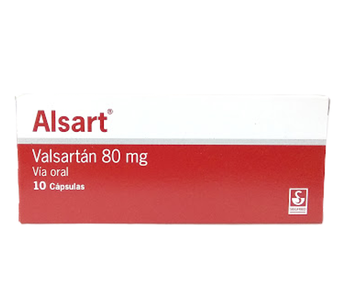 ALSART 80MG X 10CAPS VALSARTAN MEYER