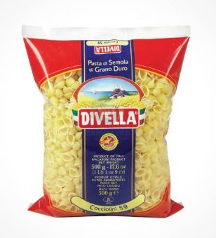 PASTA DIVELLA 500GR COCCIOLINI