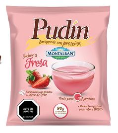 PUDIN MONTALBAN 90GR FRESA