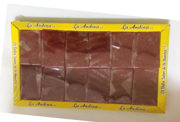 BOCADILLOS LA ANDINA 12UND GUAYABA