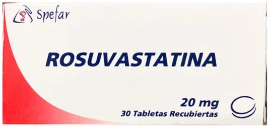ROSUVASTATINA 20MG X 30TABL SPEFAR