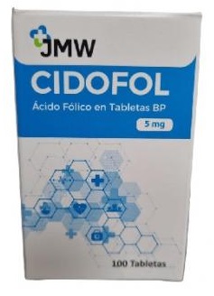 CIDOFOL  5MG X 1AMP ACIDO FOLICO JMW