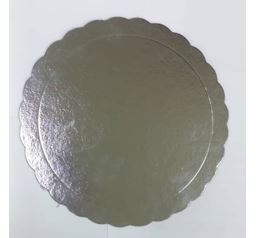 PLATO NRO 8 REDONDO PLATA