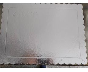 PLATO 39X39 CUADRADO PLATA