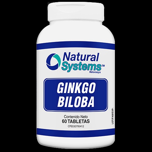 GINSENG GINKGO BILOBA X 60TABL NATURAL SYSTEMS