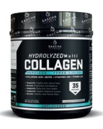 COLLAGEN HYDROLYZED SASCHA FITNESS 416.5GR UNFLAVORED
