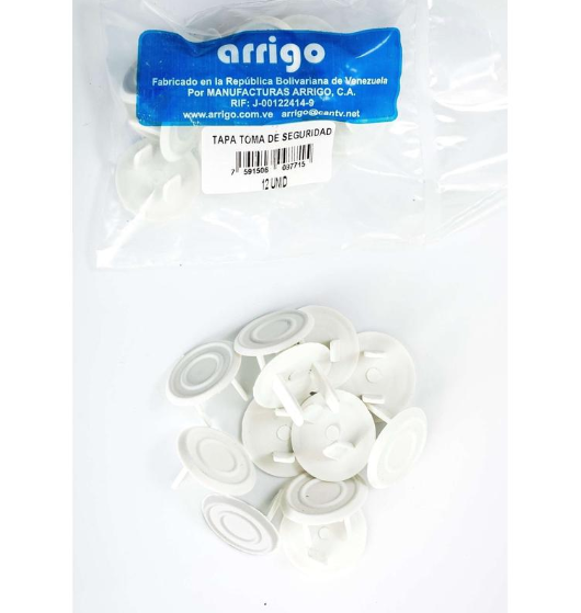 TAPAS DE SEGURIDAD ARRIGO 12UND TOMACORRIENTES
