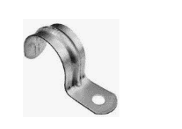 ABRAZADERA 5UND EMT-GALV 1 PATA 1.2