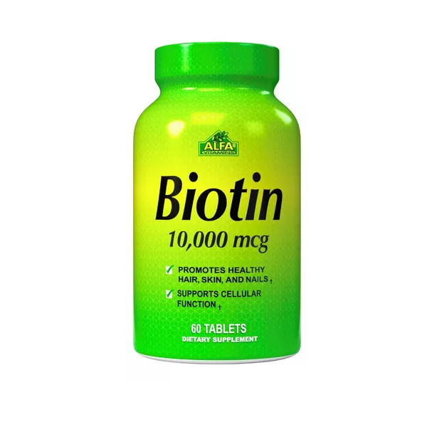 BIOTIN 10000MCG X 60TABL ALFA