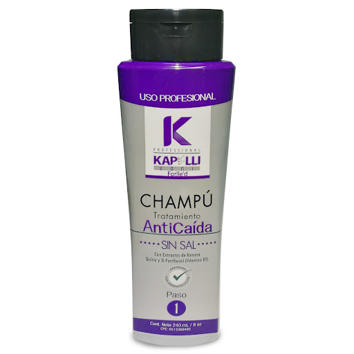 CHAMPU KAPELLI 240ML ANTICAIDA