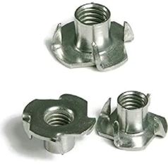 TUERCA DE ANCLAJE 1/4-20 ZINC