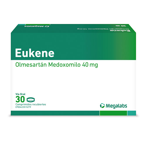 EUKENE 40MG X 30COMP OLMESARTAN MEGALABS