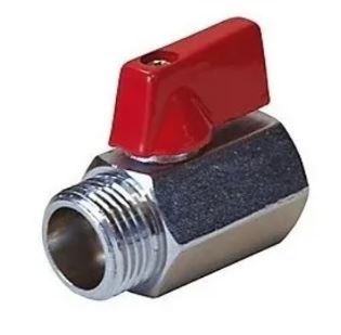 MINI LLAVE ARRESTO 1/2" ACABADO PULIDO ROSCA MACHO