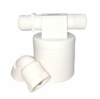 VALVULA FLOTANTE PVC 3/4" INTERIOR HORIZONTAL